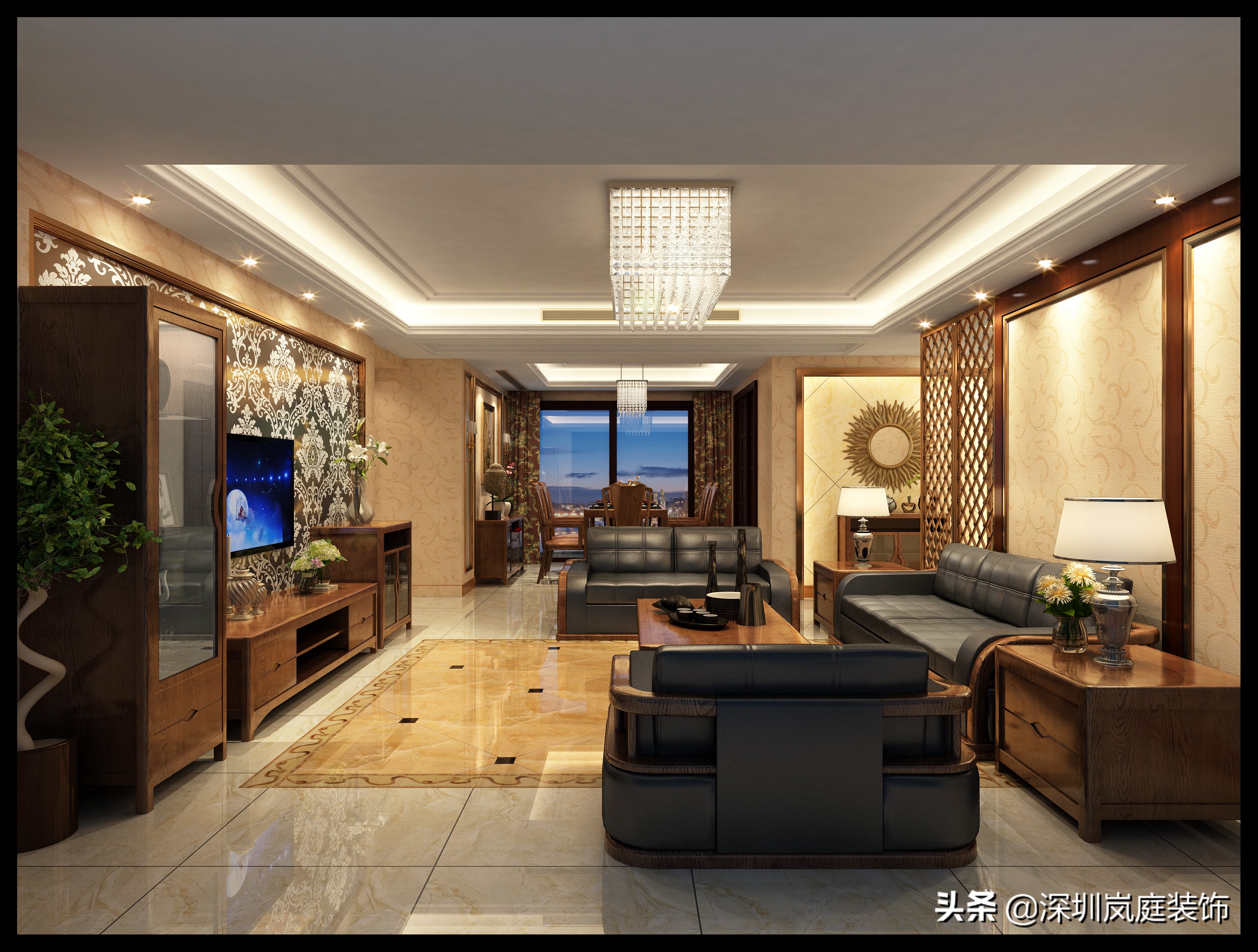 深圳装修现代低奢风小户型设计,深圳日式小户型装修全屋设计