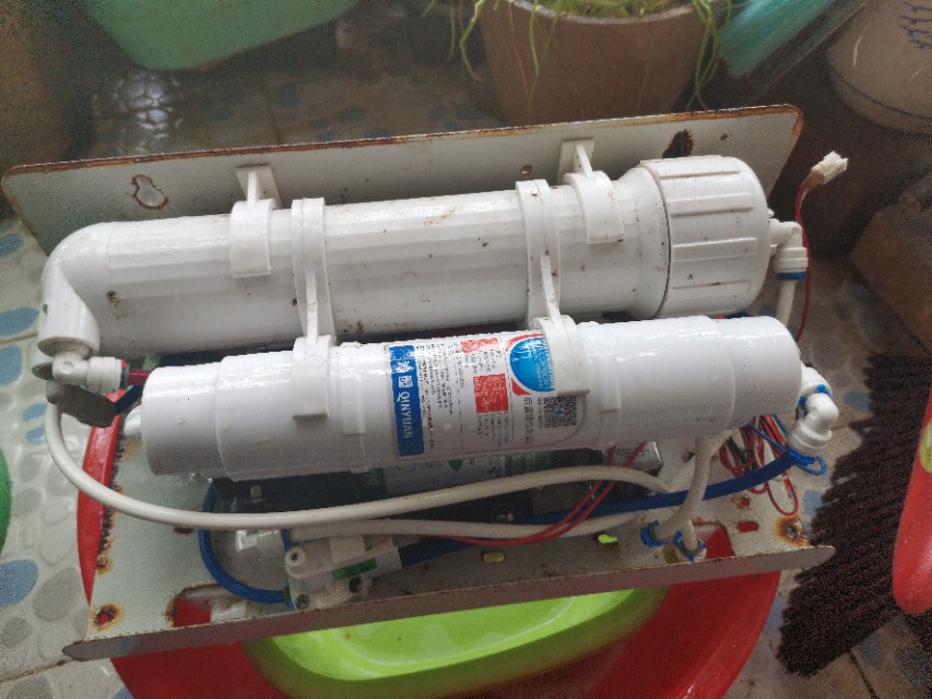 沁园净水器185系列滤芯怎么换,沁园ro185换完滤芯后制水慢