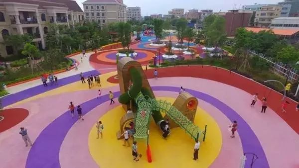 在厦门有一个又大又漂亮的公园,厦门东山水系公园