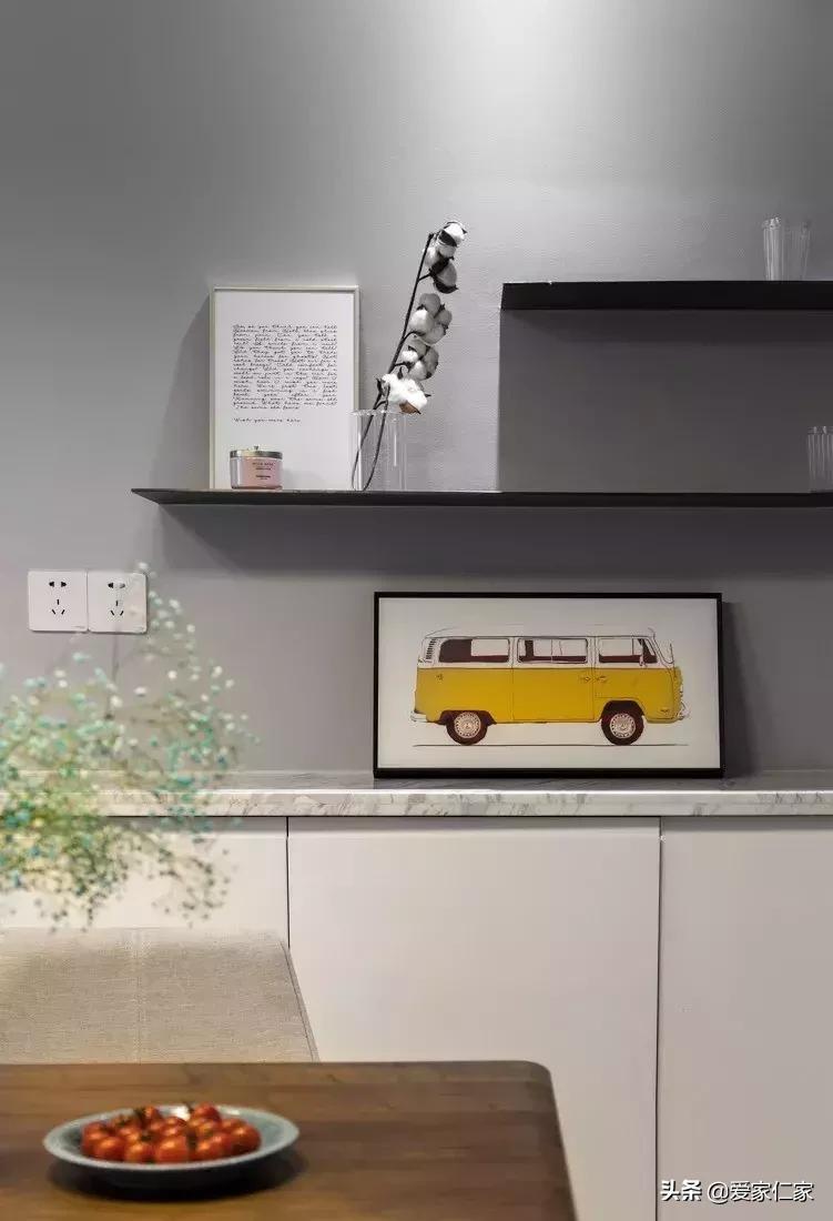 128平四室二厅二卫装修美式轻奢,128平简约现代风格