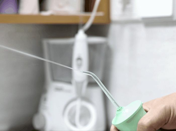 牙医向你推荐一款杀菌冲牙器,罗曼冲牙器加水