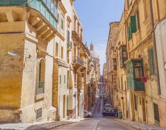 马耳他地中海迷人蓝色海水,地中海明珠马耳他视频