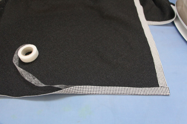 不规则下摆怎么卷边,不占位置的半身裙折法