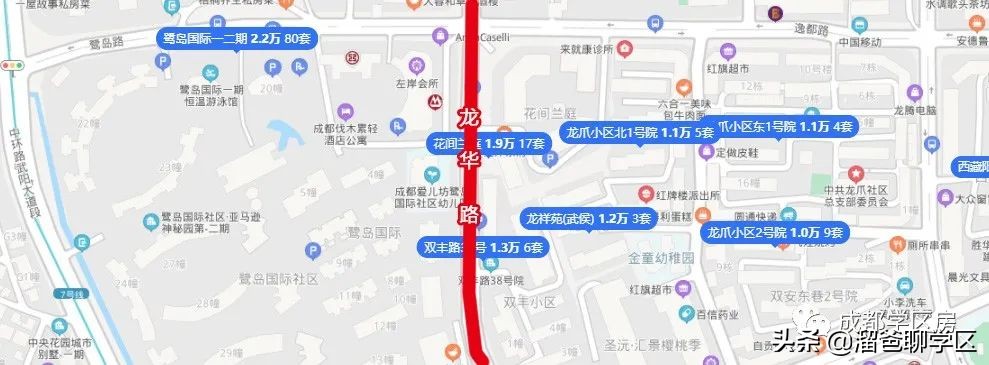 一条马路之隔房价差距大,相隔一条街房价差几倍