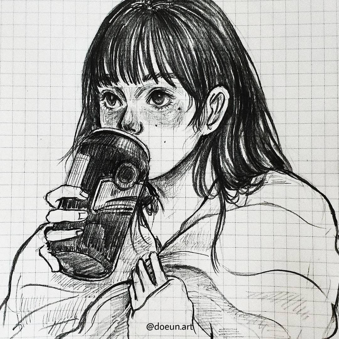 一支铅笔画素描风景,一支铅笔画出来的画