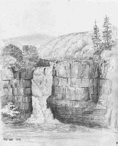 40张经典素描风景图快拿去临摹吧,最好看的素描风景图片