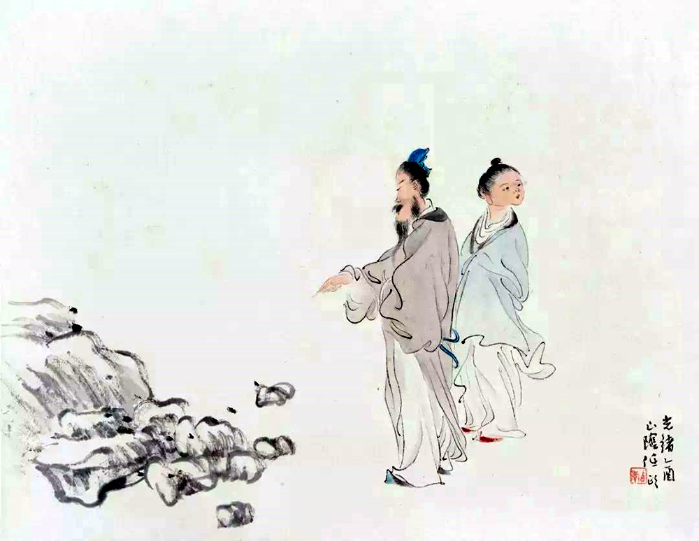 任伯年绘画珍赏 (任伯年笔下的经典人物画高清80幅)
