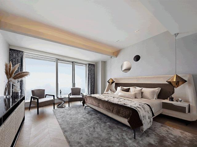 深圳中心天元266平公寓样板间,深圳中心天元330大平层