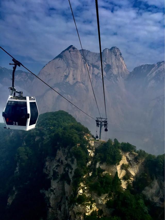 华山自驾最惊险的道路,华山最惊险的公路