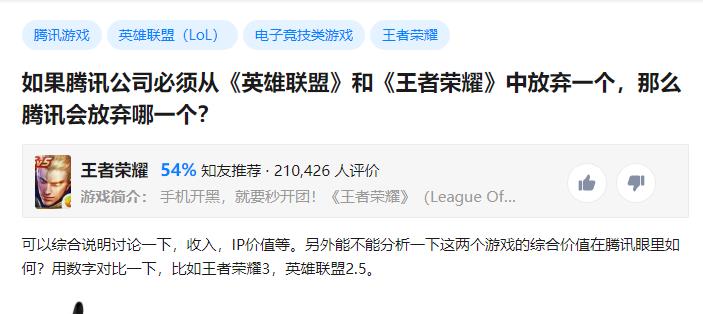 英雄联盟和王者荣耀都是腾讯的吗,王者荣耀跟英雄联盟都是腾讯的吗