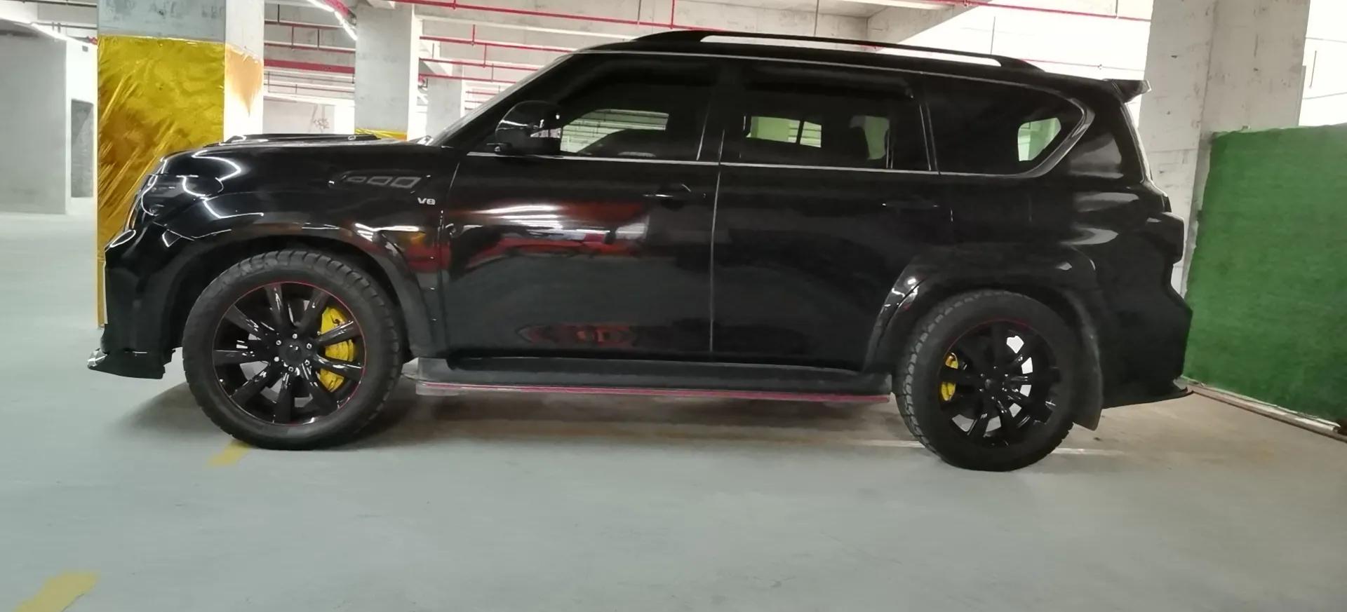 18款途乐y62黑武士改装,三排最舒服的suv途乐y62