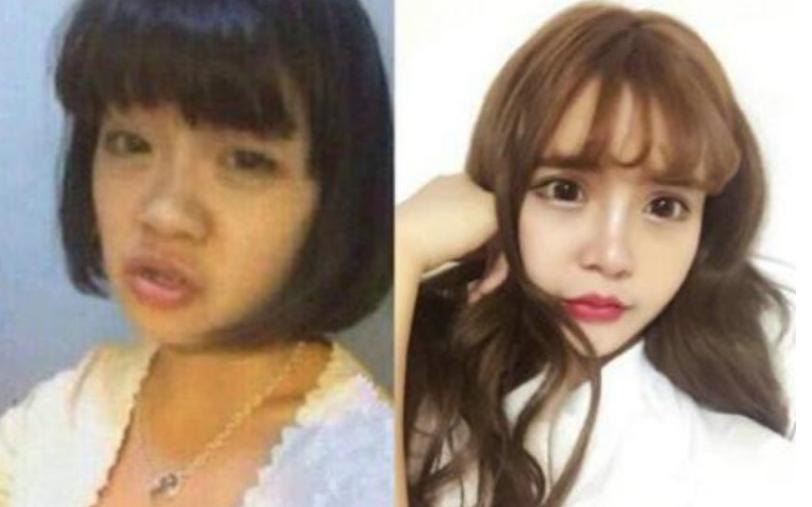 没有整容过的原装脸韩安冉,韩安冉五官精致网友全靠整出来的