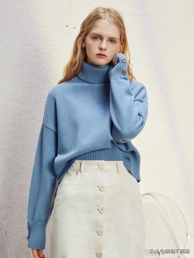 适合黄黑皮穿的秋冬毛衣,秋冬季好看洋气毛衣