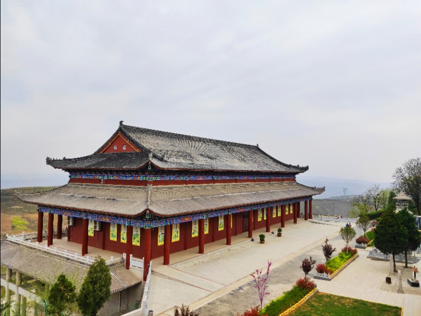 凤翔县灵山寺庙,佛教圣地灵山寺