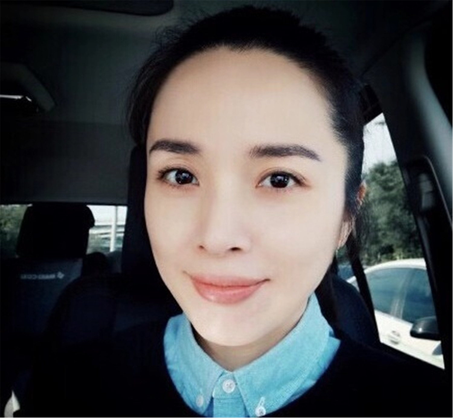 42岁李佳和靳东近照,李佳一婚