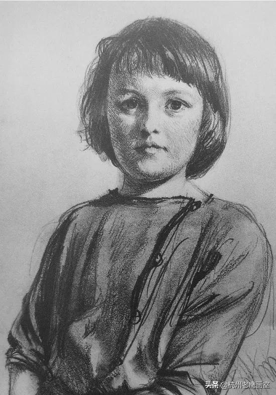 门采尔素描作品的尺寸,门采尔素描高清大图