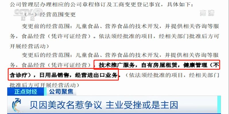 贝因美，改名了！一个奶粉品牌，房屋租赁咋也成了主营业务？