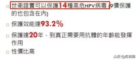 “14价”HPV疫苗可以去接种吗？香港HPV疫苗领先了全世界？
