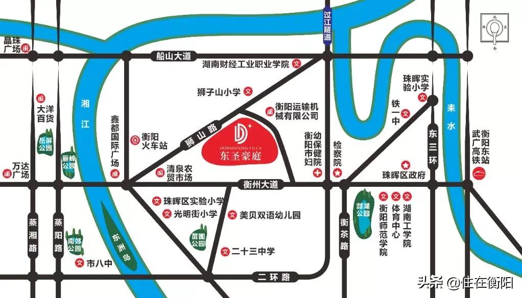 珠晖区现房楼盘,珠晖区电梯三房