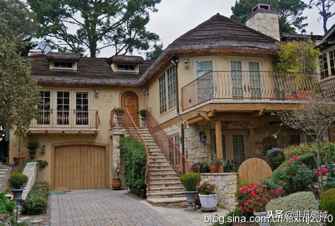 加州卡梅尔小镇,加州卡梅尔海景别墅