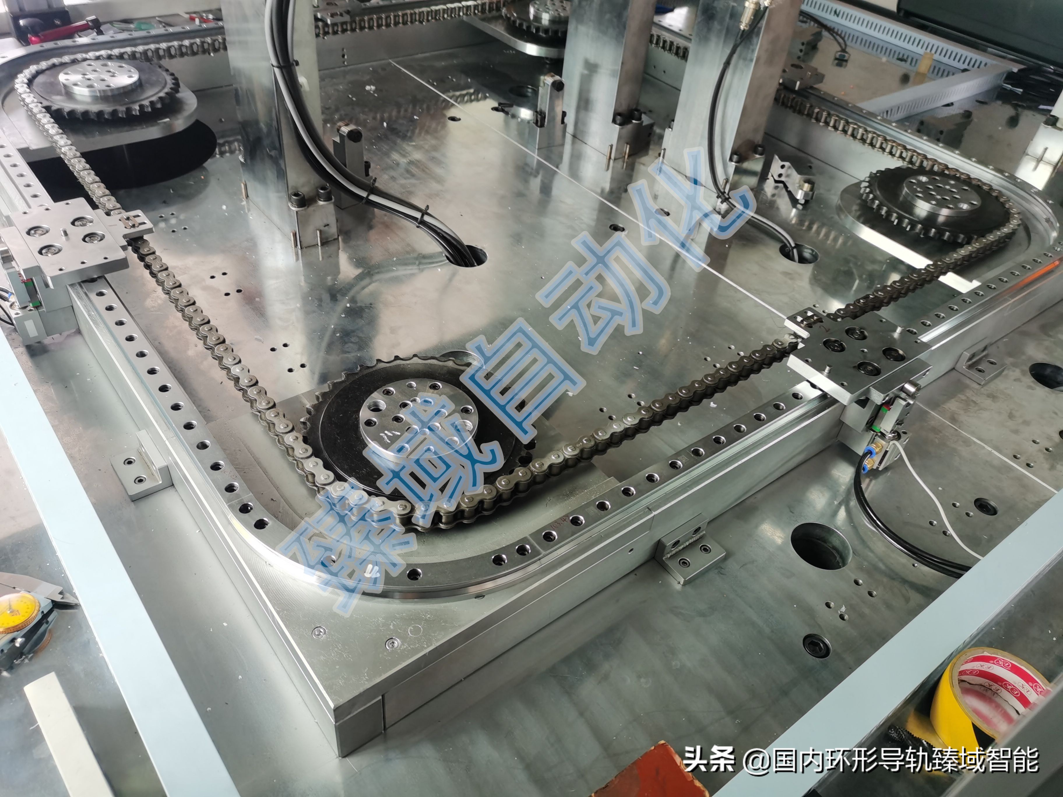 环形导轨可以加长定制,环形导轨环形输送线