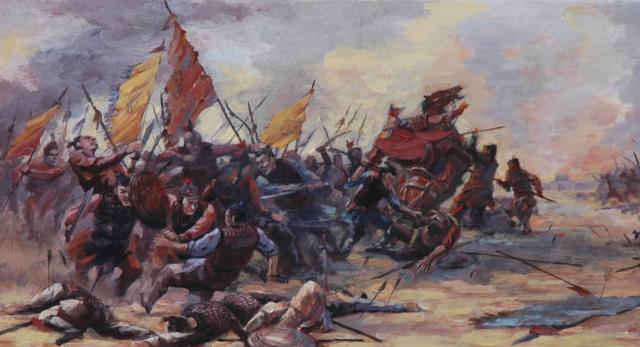 历史上真实的古代战争图解,真实的十大古代战争