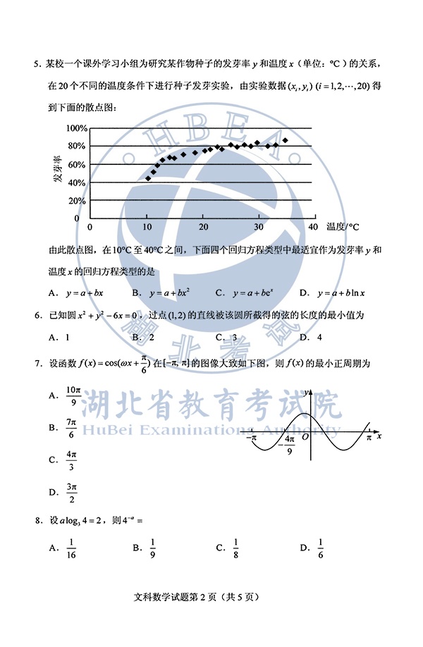 2019年全国卷高考数学试题,2022年高考全国卷数学试卷
