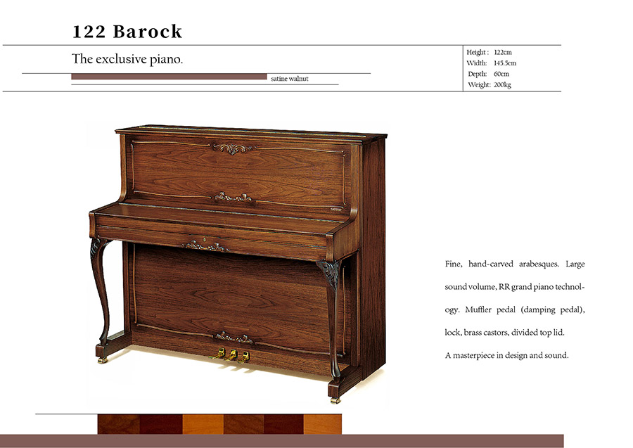 巴洛克立式钢琴曲,巴洛克风格钢琴
