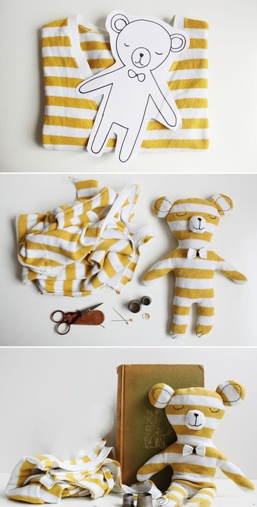 旧的毛衣不要扔随意改一改,旧毛衣不要扔