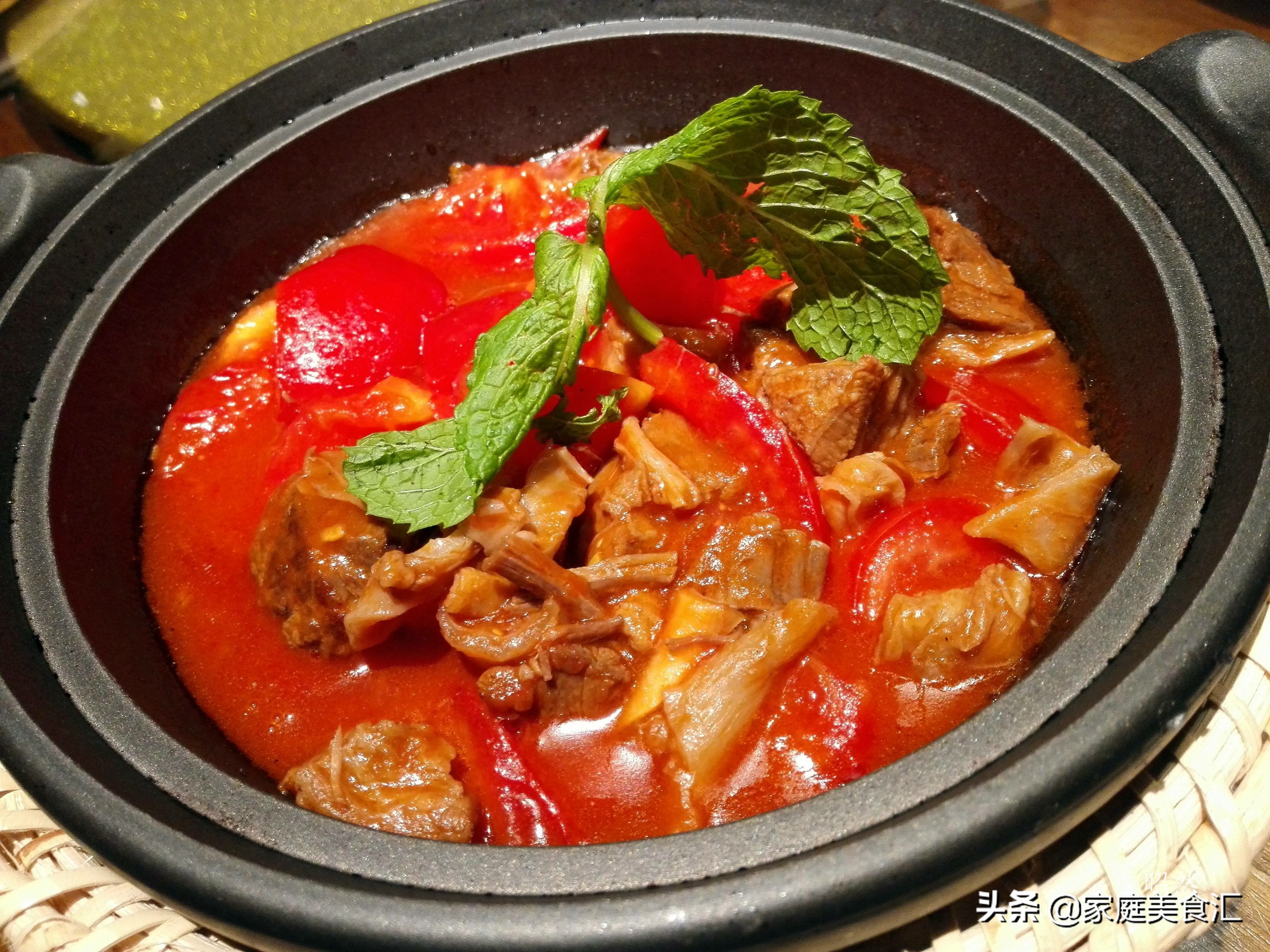 老婆怀孕胃口不好,西红柿炖牛腩孕妇