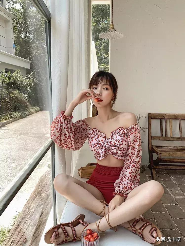 连衣裙海边度假沙滩裙超仙,超美海边度假裙