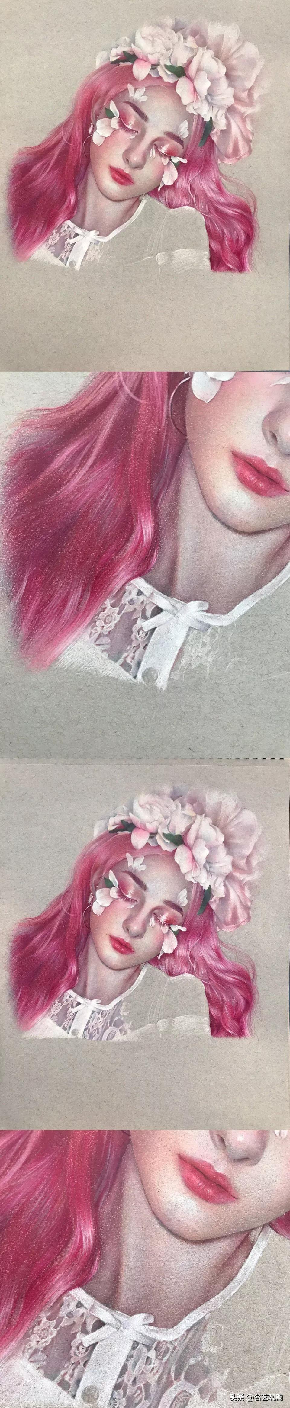 如何用彩铅画女天使男恶魔,用彩铅画动漫人物天使恶魔