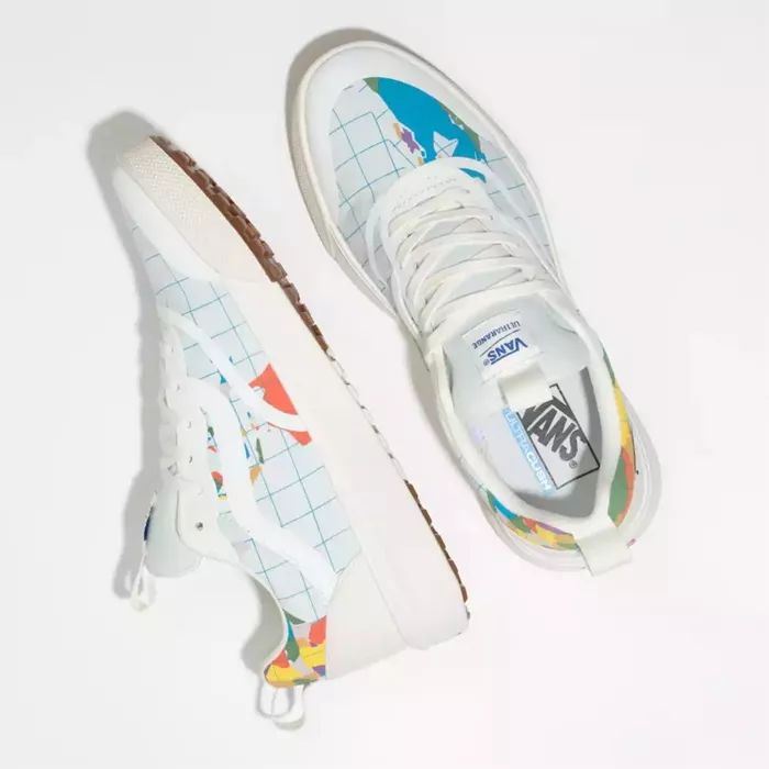 Vans环保联名每款都想要！印满地图
