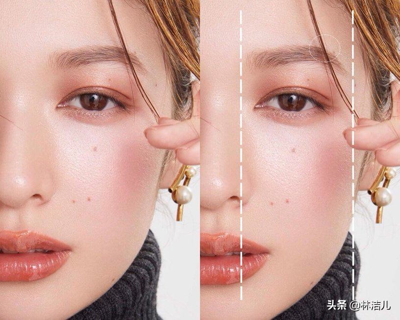 单色眼影能放大双眼？森绘梨佳的显嫩“日杂妆”，白鹿徐璐都在画