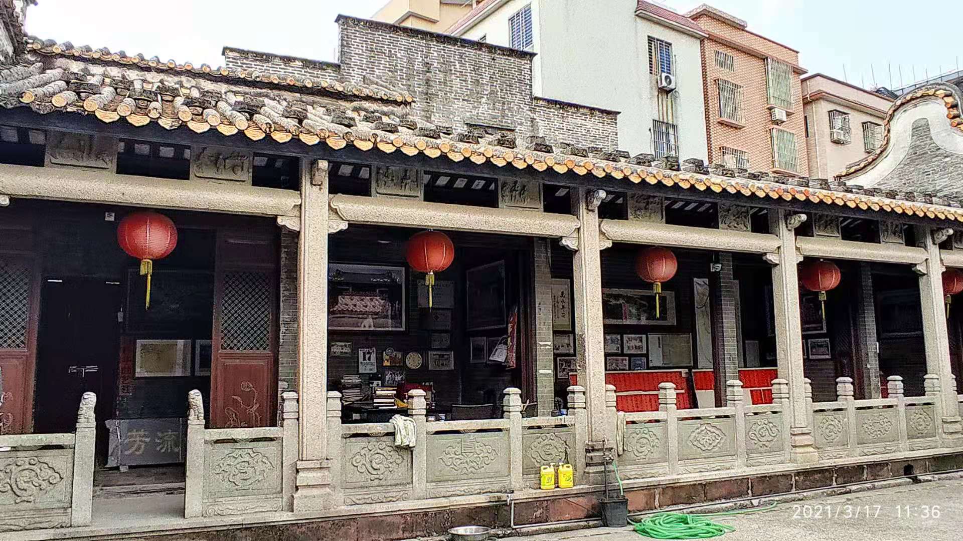 走访“平地黄”，睇大宗祠“花堂”