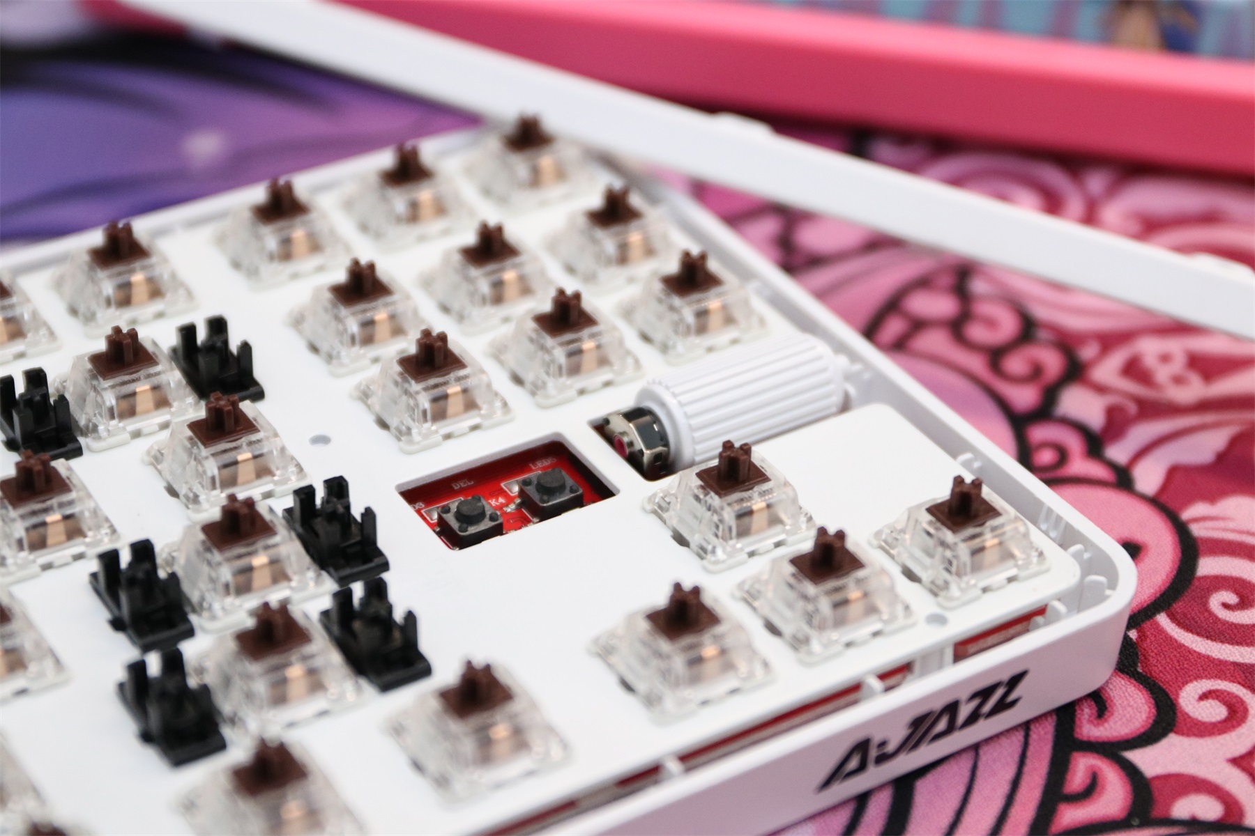 k870t键盘,黑爵k870t键盘怎么拆