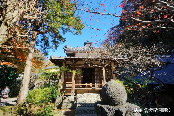 700年历史的日本小寺，为了看秋叶要买两次票，一次比一次贵