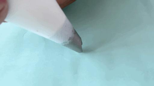 向日葵裱花手法教程简单易学,蛋糕裱花入门基础手法