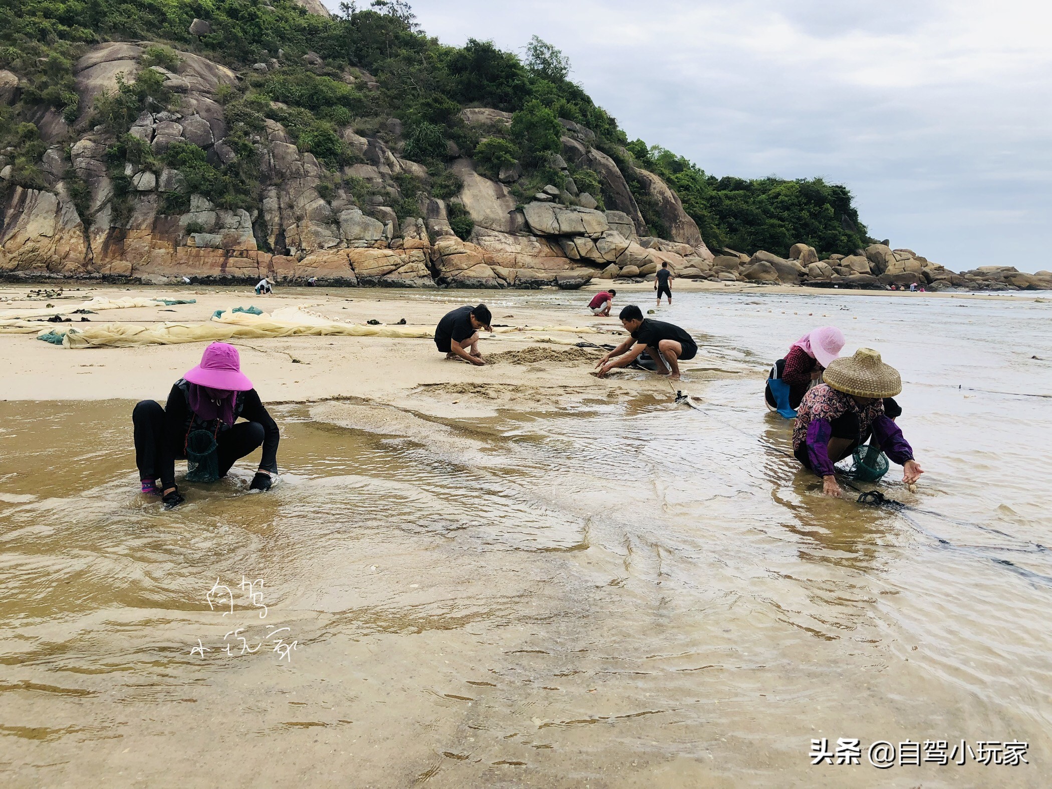 惠州最美礁石海滩,惠州最干净的沙滩推荐
