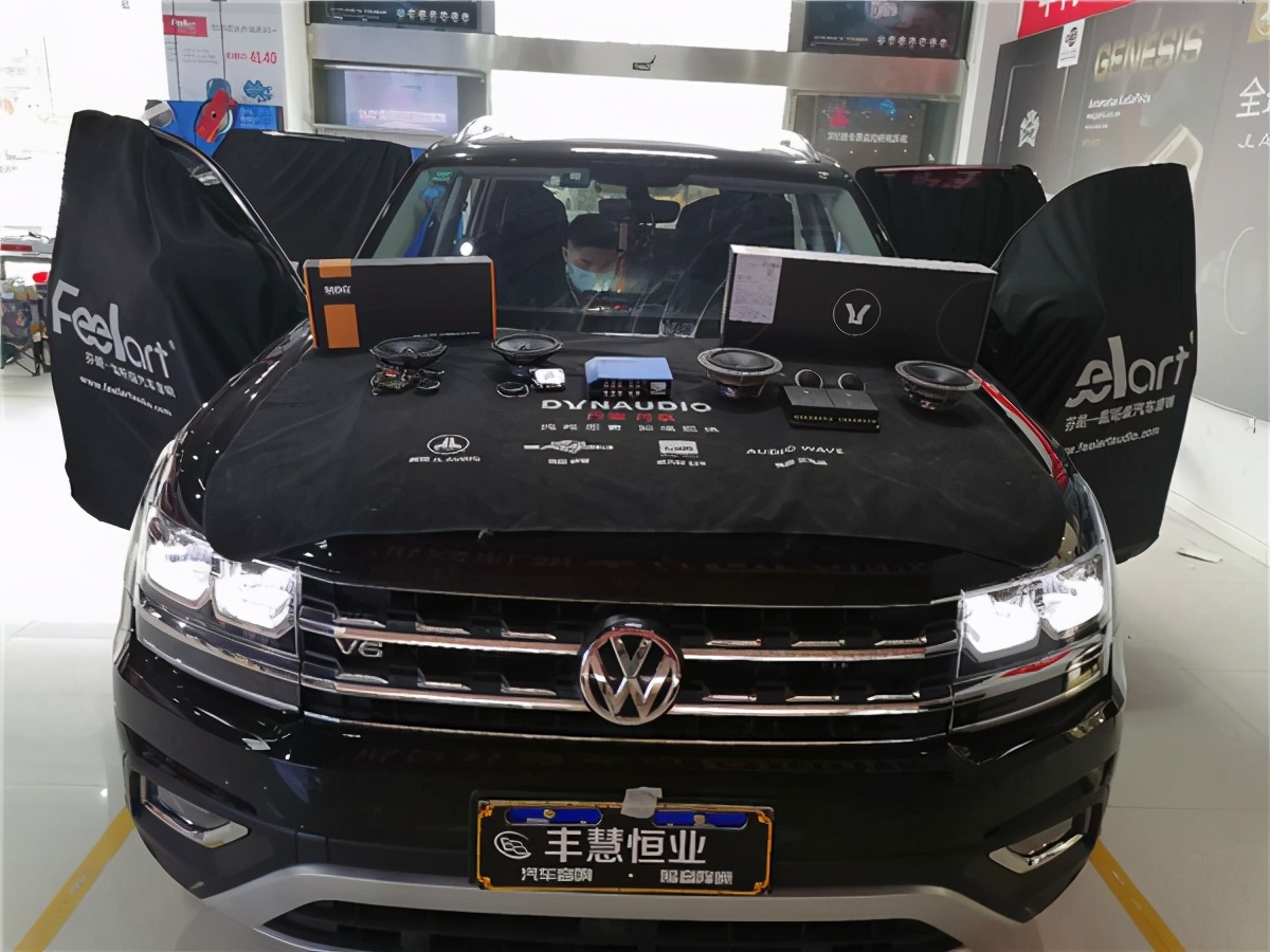 2021款途昂哈曼卡顿音响效果,途昂x380尊崇豪华版音响实测