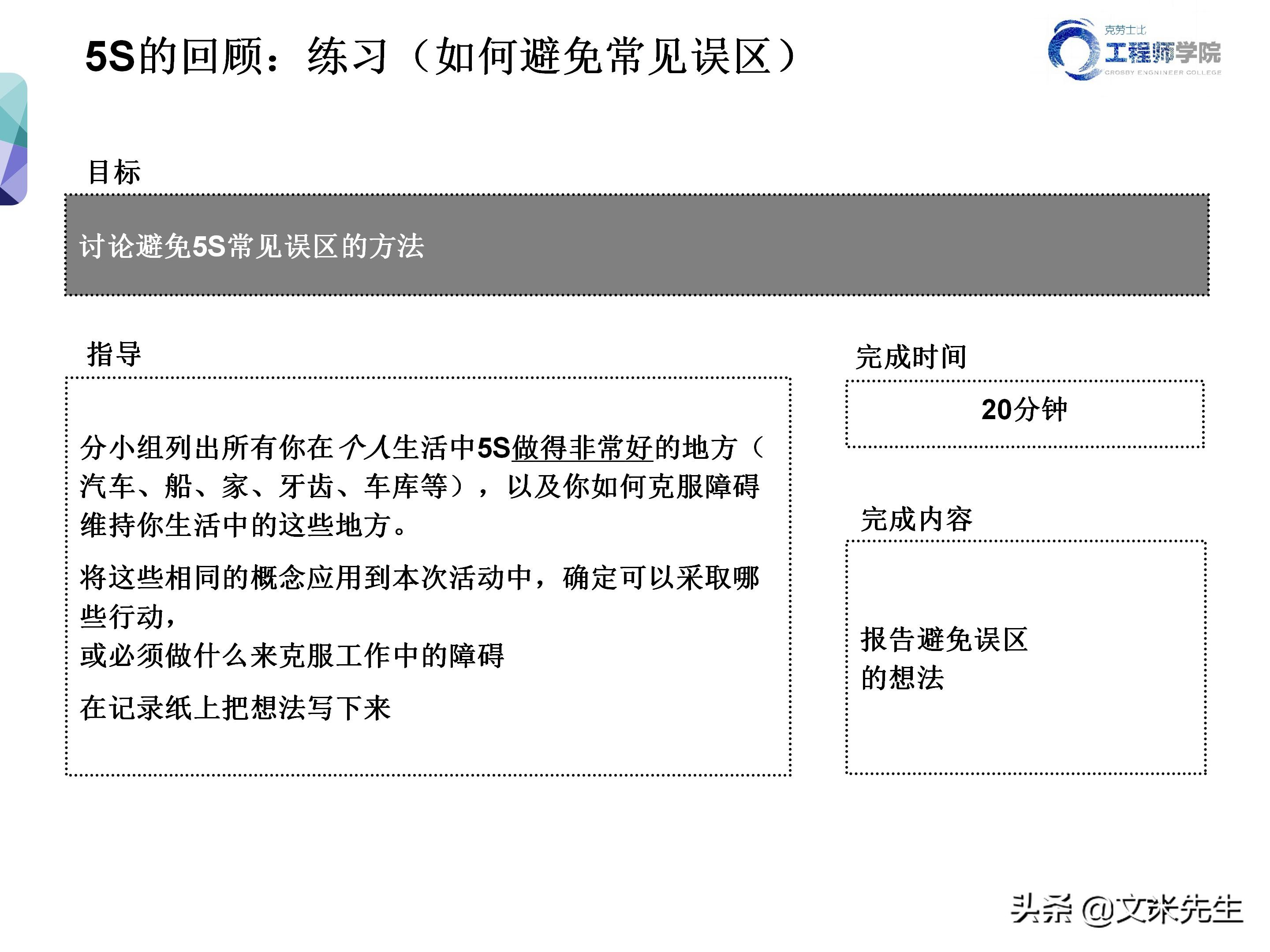 知名企业的5s管理,企业5s管理之整理