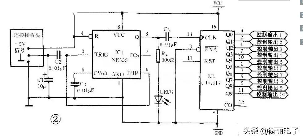 自制遥控开关电路图,自制遥控5v开关模块