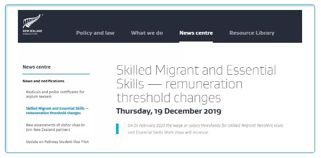 新西兰技术移民2023年打分政策,新西兰技术移民批复率