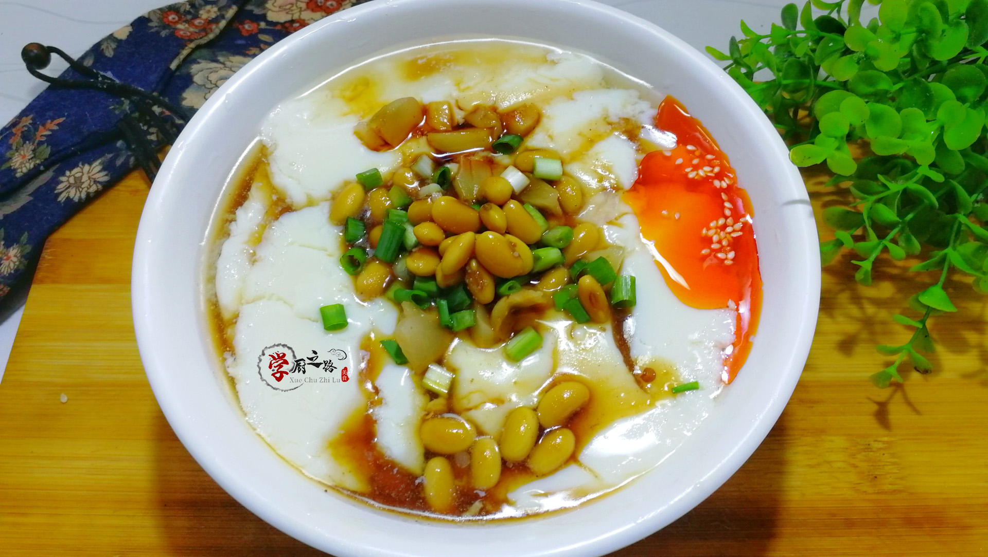 豆腐脑怎么不酸涩,豆腐脑卤不泄汤的秘诀