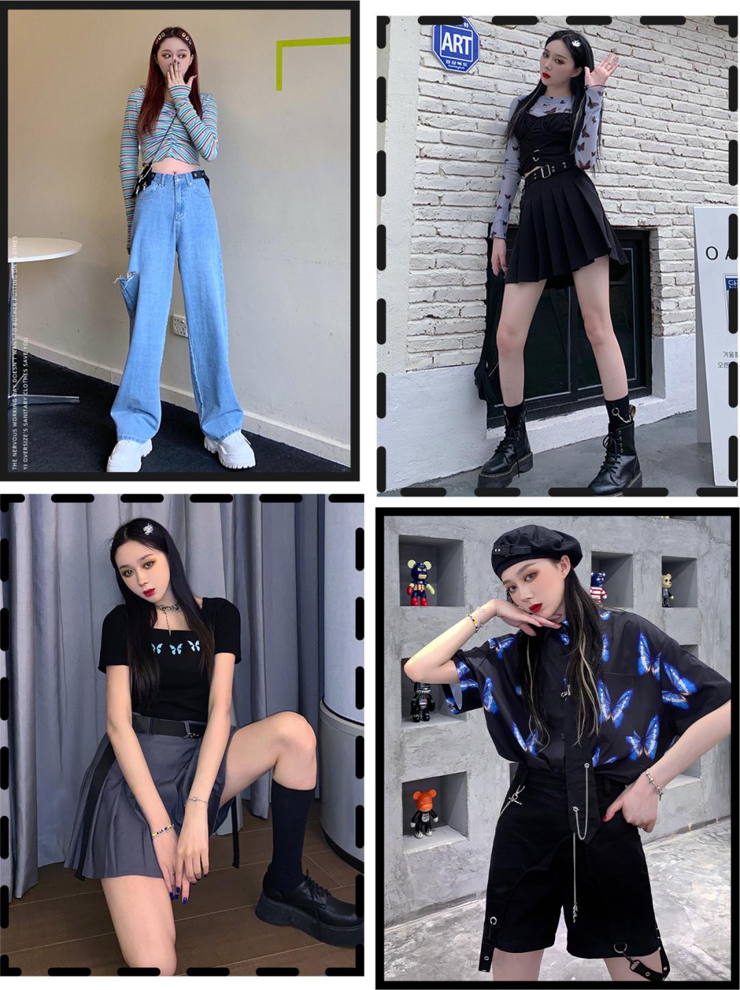 浓郁色调中性风高级店铺分享女生,美式小众风店铺