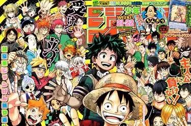 jump少年周刊漫画排行榜,少年周刊jump漫画书