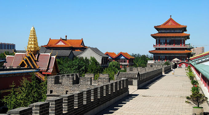 中国有哪些地方仿建过明清北京城,明清时的北京城复原图