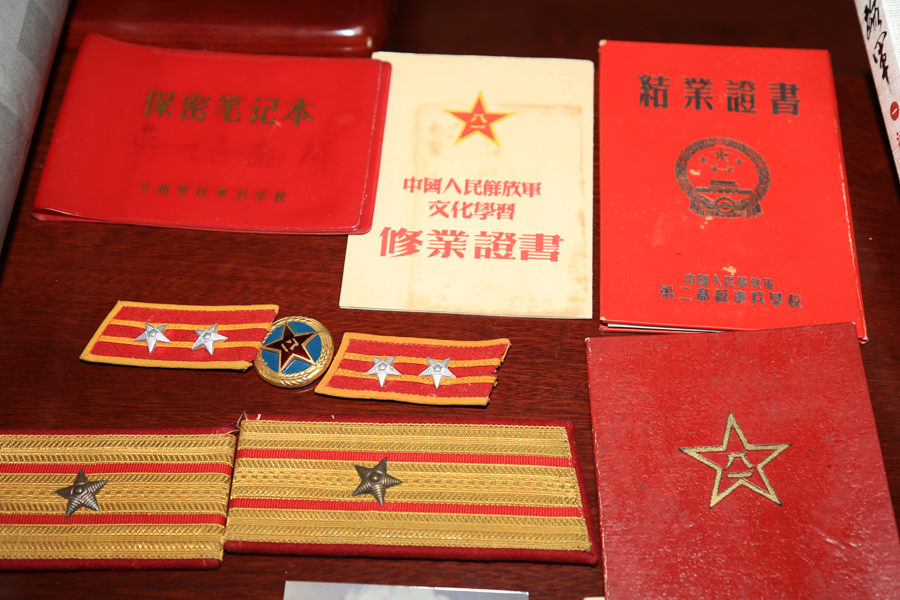 中国人民捐赠抗日博物馆,中国人民解放军博物馆展品