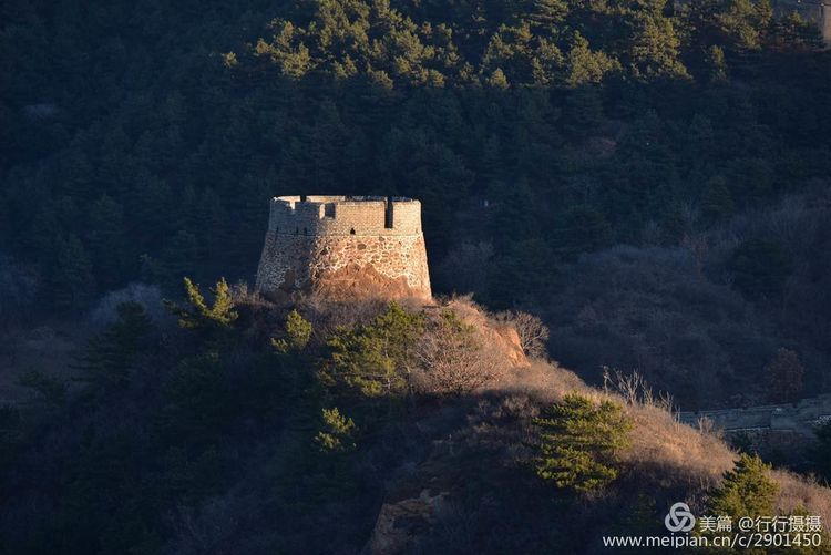 金山岭长城白雪皑皑美景如画,金山岭长城游览