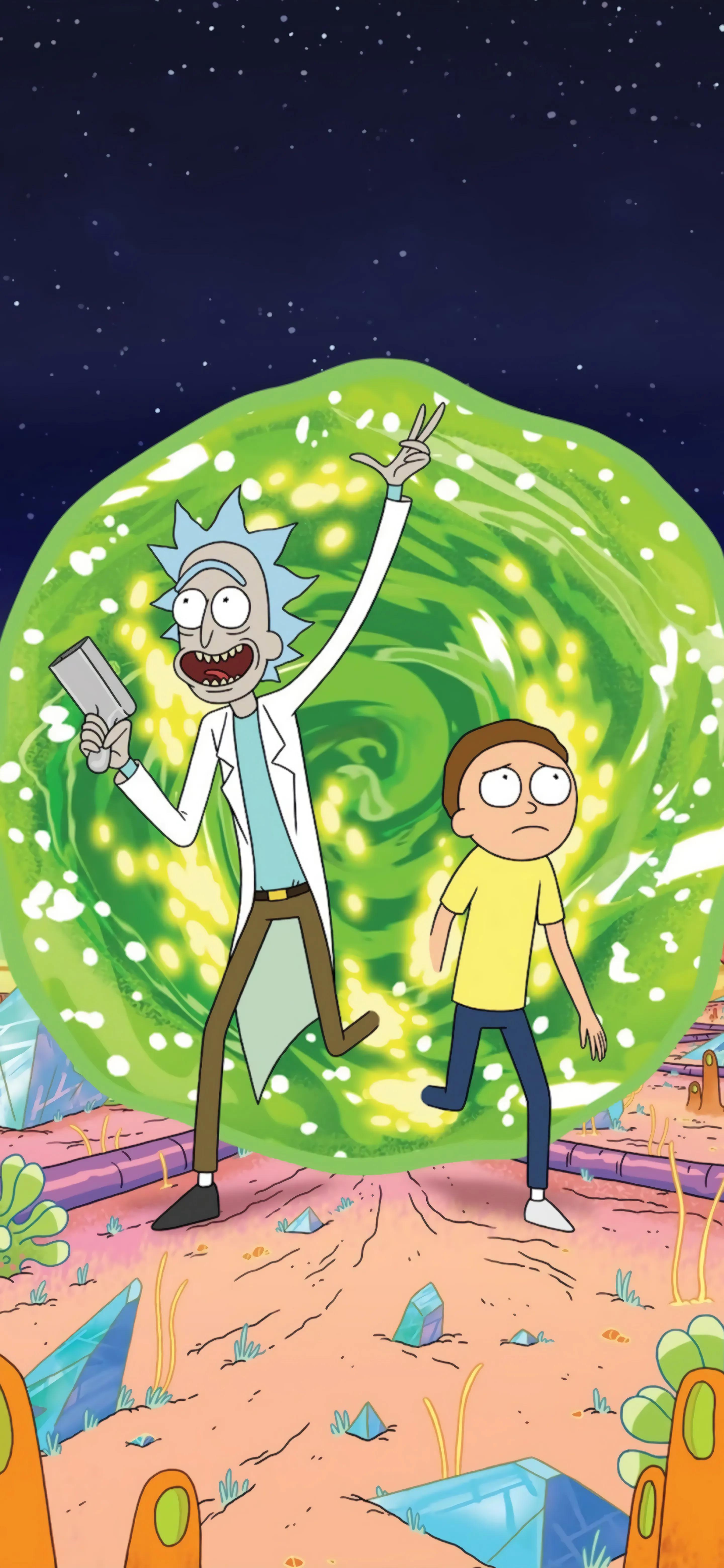 瑞克和莫蒂手机壁纸超清4k原图,瑞克和莫蒂13手机壁纸